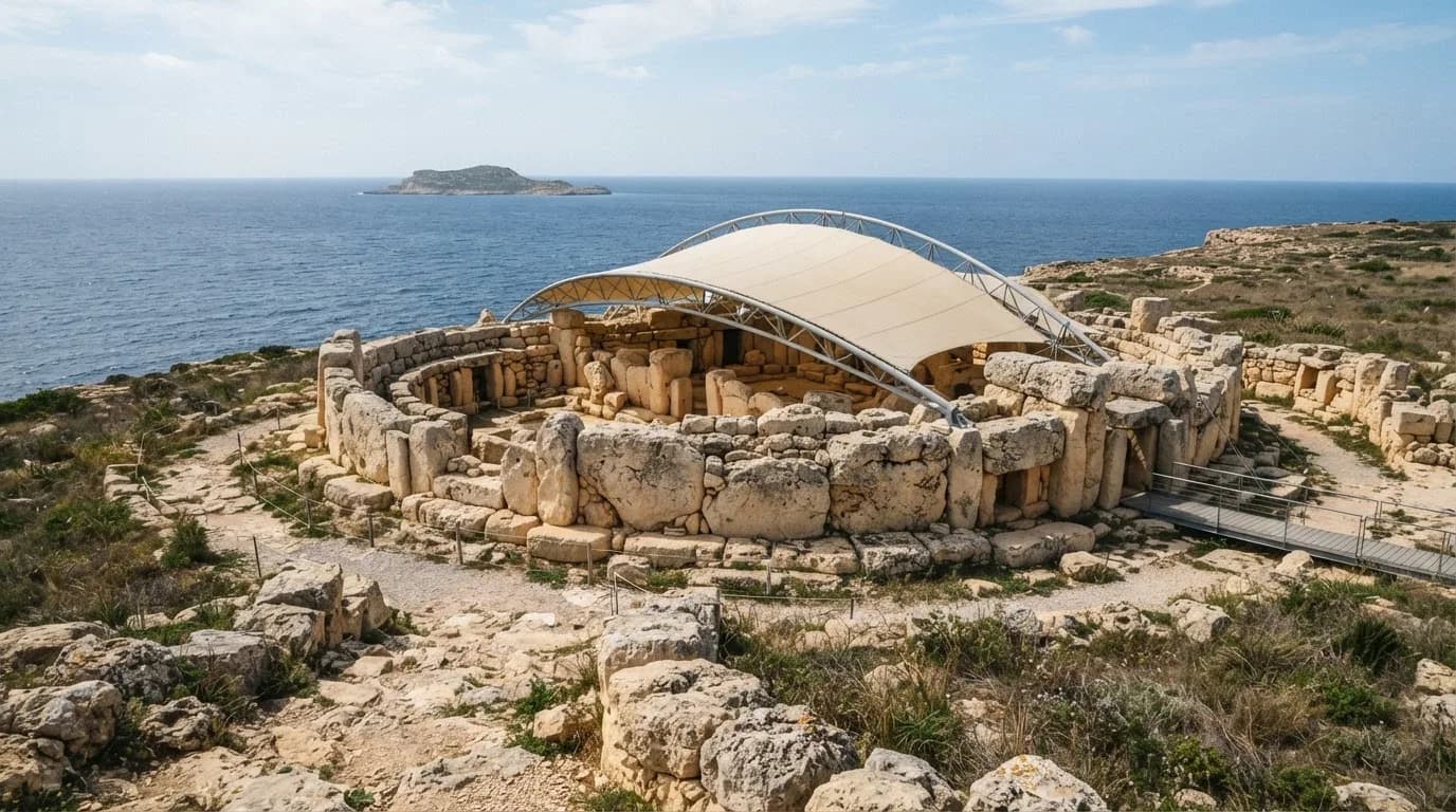 Świątynie Ħaġar Qim i Mnajdra — przystanek planu