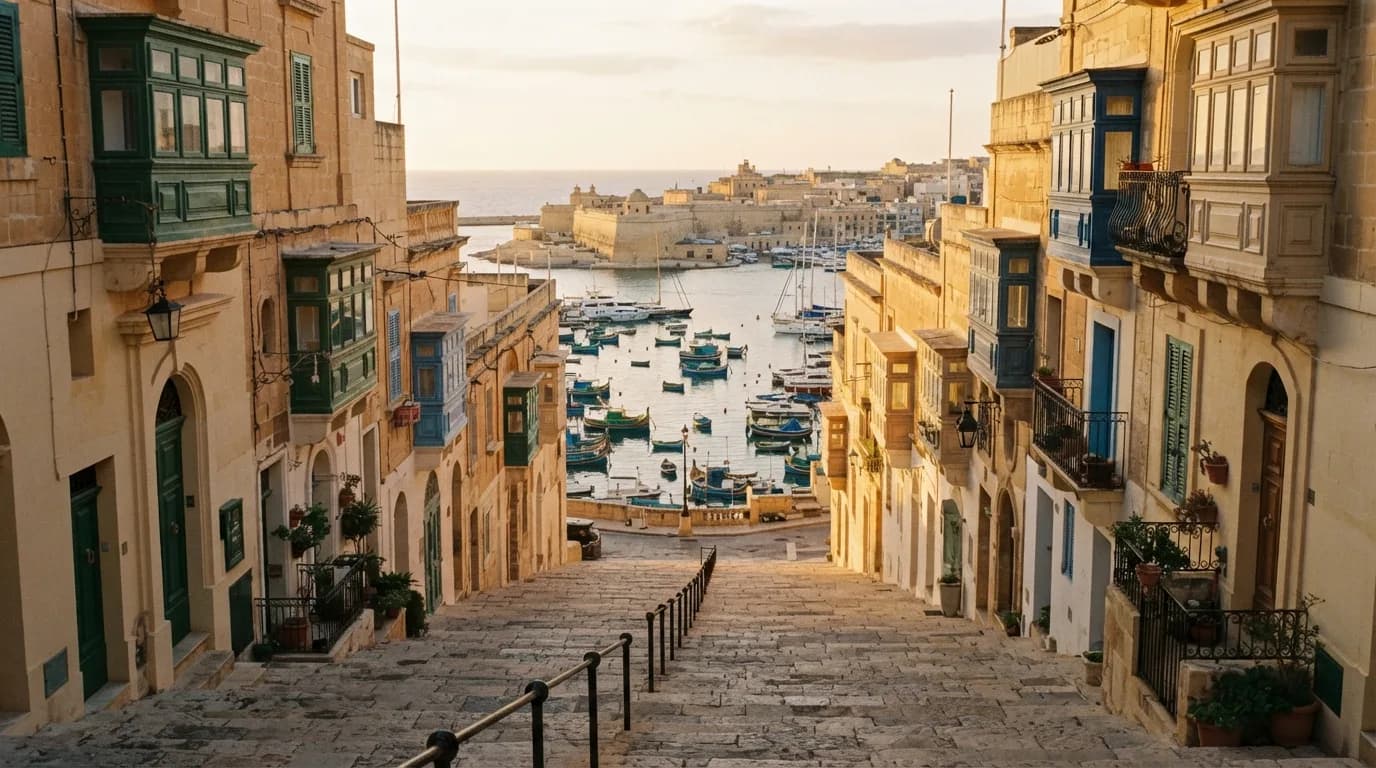 Valletta — przystanek planu